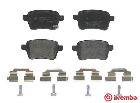 A.B.S. P 23 156 BREMBO Bremsbelagsatz, Scheibenbremse